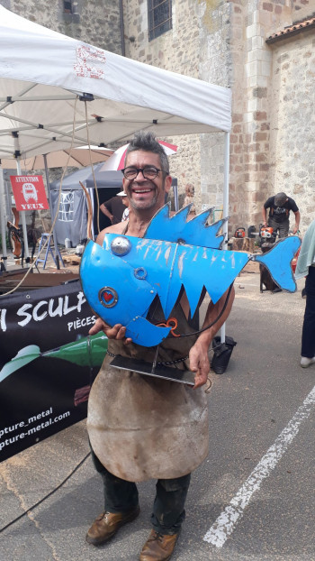 Saïd Vicious réalisé au festival Soud'art de Parthenay