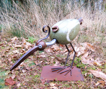 #thierry jacques #titisculpturemetal #sculpture #oiseau