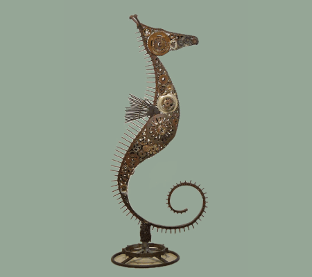 hippo-titi-sculpture-metal